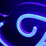 Krshnaprya Blue Neon Sign