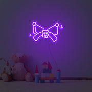 Kuromi Headbands Neon Sign Lights Night Lamp Led Neon Sign Light For Home Party