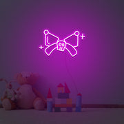 Kuromi Headbands Neon Sign Lights Night Lamp Led Neon Sign Light For Home Party