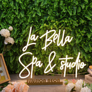 La Bella Spa And Studio Neon Sign