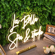 La Bella Spa And Studio Neon Sign