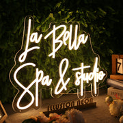 La Bella Spa And Studio Neon Sign