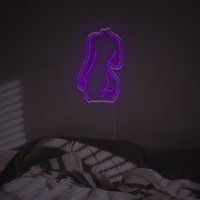 Lady Back Body LED Neon Sign