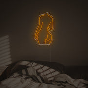 Lady Back Body LED Neon Sign