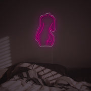 Lady Back Body LED Neon Sign