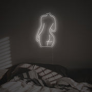 Lady Back Body LED Neon Sign