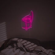 Lady Mouth LED Neon Sign