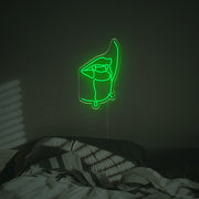 Lady Mouth LED Neon Sign