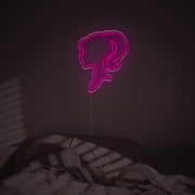 Lady Profile LED Neon Sign