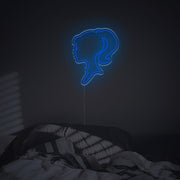 Lady Profile LED Neon Sign