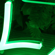 Lagos Green Neon Sign