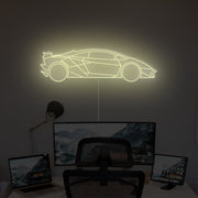 Lamborghini Car Neon Sign