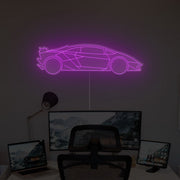 Lamborghini Car Neon Sign