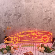 Lamborghini Red Custom Neon Sign