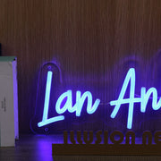 Lan Anh Blue Neon Sign