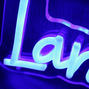 Lan Anh Blue Neon Sign