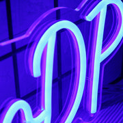 LandoDP Blue Neon Sign