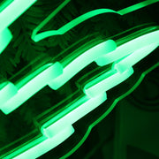 Large Leaf Green Neon Sign