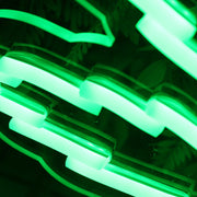 Large Leaf Green Neon Sign