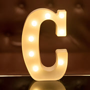 Steel Marquee Letter C Font Sign Warm White Led High-End Custom Zinc Metal Marquee Light Marquee Sign