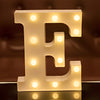 Steel Marquee Letter E Font Sign Warm White Led High-End Custom Zinc Metal Marquee Light Marquee Sign