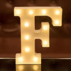 Steel Marquee Letter F Font Sign Warm White Led High-End Custom Zinc Metal Marquee Light Marquee Sign