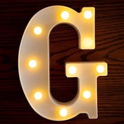 Steel Marquee Letter G Font Sign Led High-End Custom Zinc Metal Marquee Light Marquee Sign