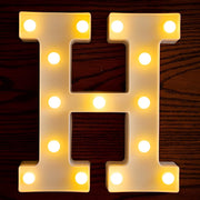 Steel Marquee Letter H Font Sign Led High-End Custom Zinc Metal Marquee Light Marquee Sign