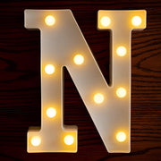 Steel Marquee Letter N Font Sign Led High-End Custom Zinc Metal Marquee Light Marquee Sign