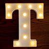 Steel Marquee Letter T Font Sign Led High-End Custom Zinc Metal Marquee Light Marquee Sign