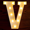 Steel Marquee Letter V Font Sign Led High-End Custom Zinc Metal Marquee Light Marquee Sign