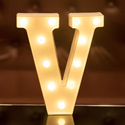 Steel Marquee Letter V Font Sign Warm White Led High-End Custom Zinc Metal Marquee Light Marquee Sign