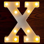 Steel Marquee Letter X Font Sign Led High-End Custom Zinc Metal Marquee Light Marquee Sign