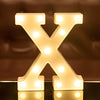 Steel Marquee Letter X Font Sign Warm White Led High-End Custom Zinc Metal Marquee Light Marquee Sign