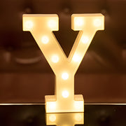 Steel Marquee Letter Y Font Sign Warm White Led High-End Custom Zinc Metal Marquee Light Marquee Sign