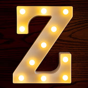 Steel Marquee Letter Z Font Sign Led High-End Custom Zinc Metal Marquee Light Marquee Sign