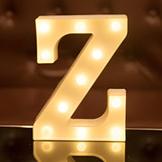 Steel Marquee Letter Z Font Sign Warm White Led High-End Custom Zinc Metal Marquee Light Marquee Sign