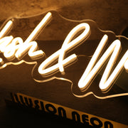 Lash And Wax Bar Yellow Neon Sign