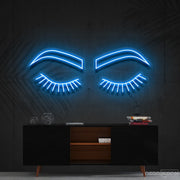 Lashes Brows Neon Sign