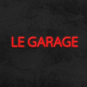 Le Garage Neon Sign