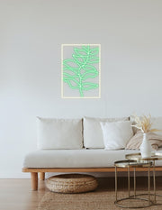 Leaf Painting Neon Sign