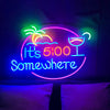 Led Neon Cocktail Sign Bar Neon Light Bar Wall Art Decoration Sign