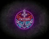 LED Neon Sign Tattoo Neon light sign