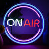 Led On Air Neon Signs Wall Decor For Podcasts Studios