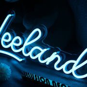 Leeland Neon Sign