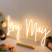 Lery May Yellow Neon Sign