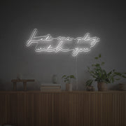 Let Me Play With You LED Neon Sign