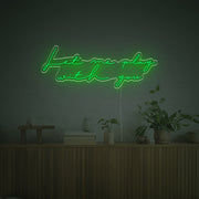 Let Me Play With You LED Neon Sign