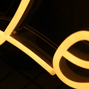 Let's Celebrate Yellow Neon Sign