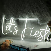 Let's Fiesta Neon Sign